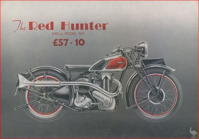 Ariel-1936-Red-Hunter-350cc-Model-NH
