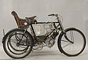 Excelsior 1903 Wicker Sidecar Combination