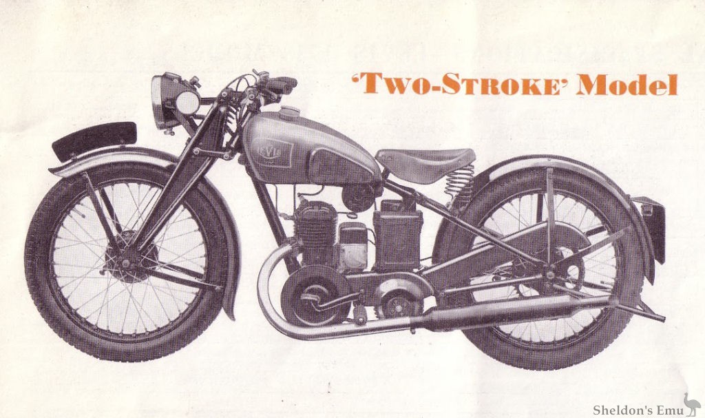 Levis 1938 247cc Two-stroke