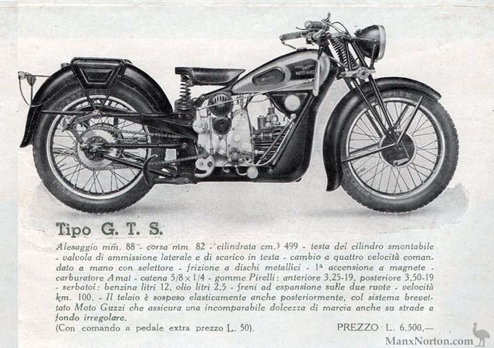 Moto Guzzi GTS 500