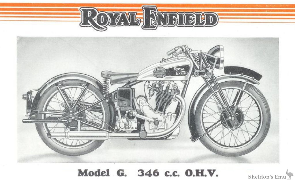 Royal Enfield 346cc Model G
