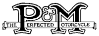 P and M logo