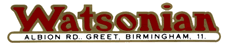 Watsonian logo