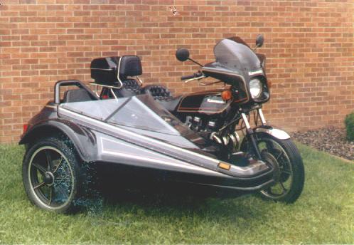 1980 KZ1000 Kawasaki w/sidecar