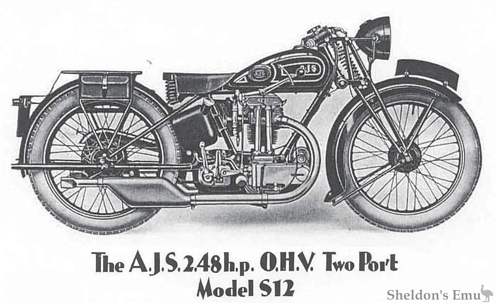 AJS 1931 Model S12 248cc