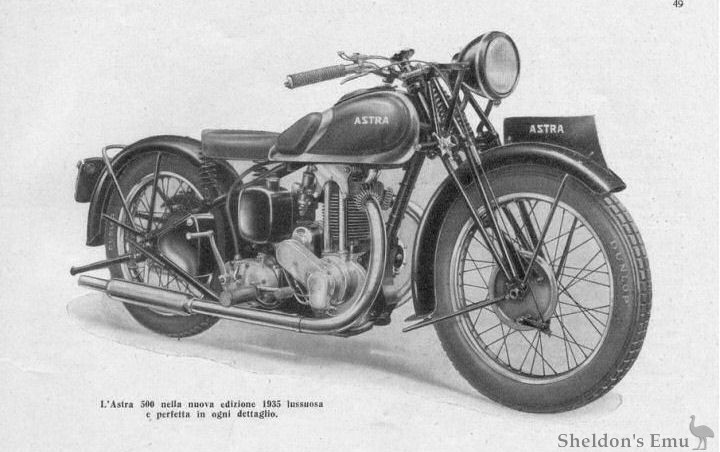 Astra 1935 500cc