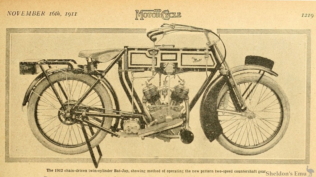 Bat 1911 V-Twin