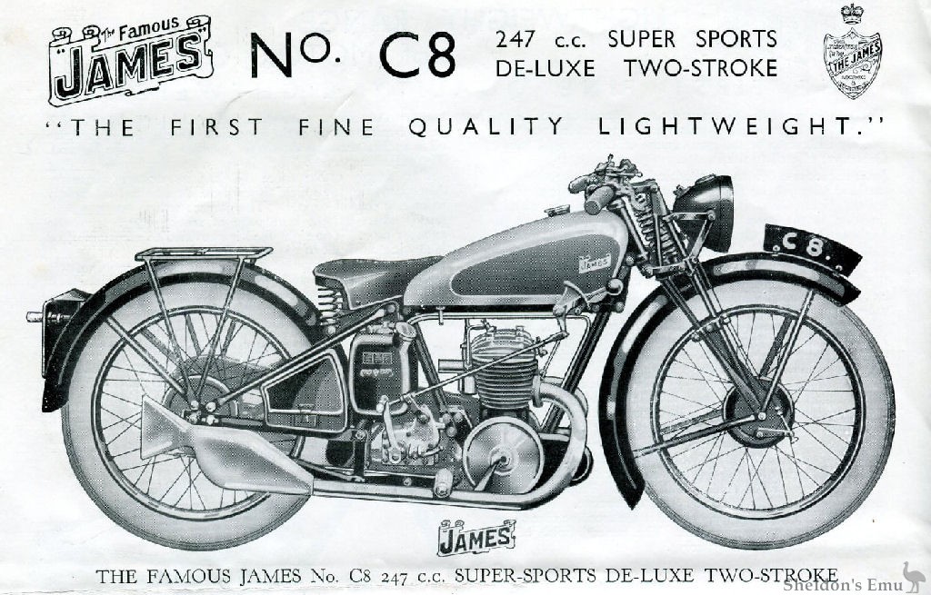 James 1931 C8 247cc