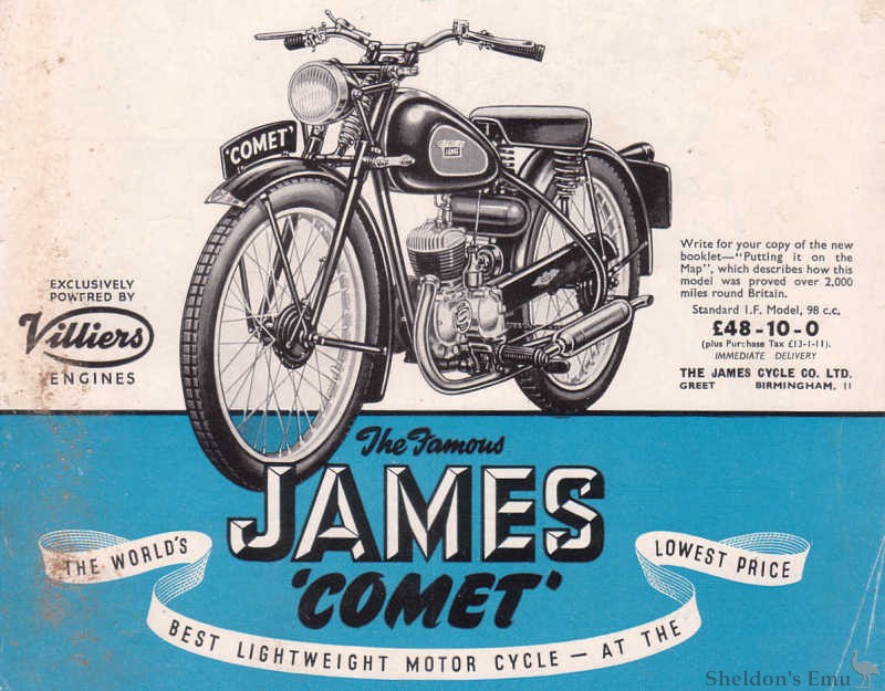 James Comet 1950