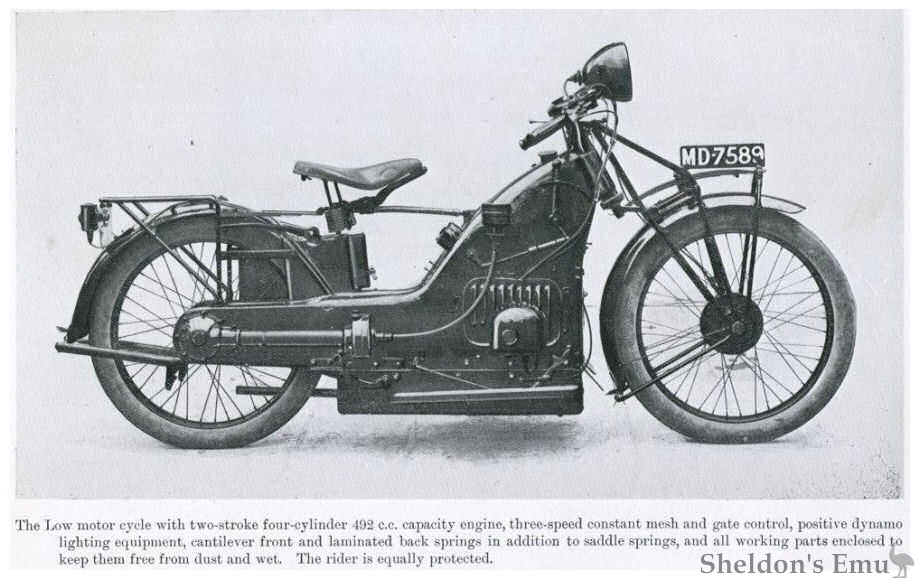 Low Motorcycle 1922