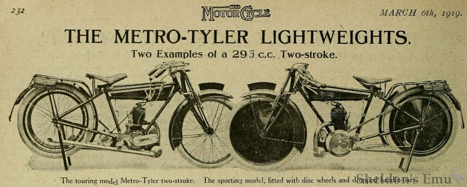 Metro-Tyler 1919 296cc