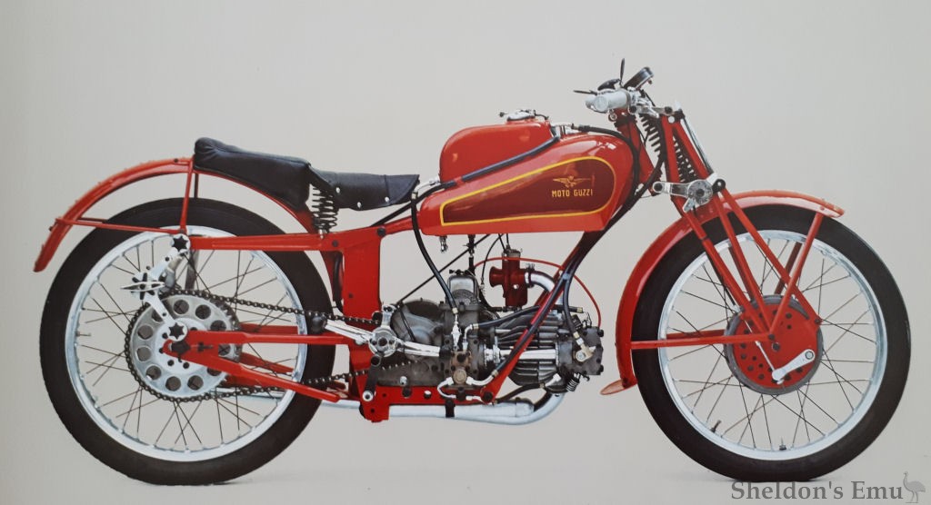 Moto Guzzi Albatros Corsa 250 1945