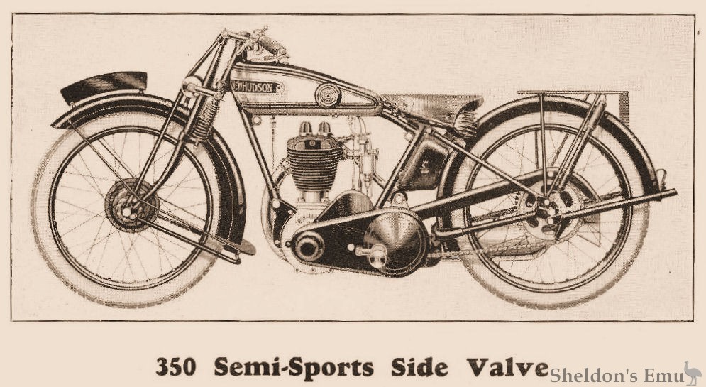 New Hudson 1929 350cc Model 81