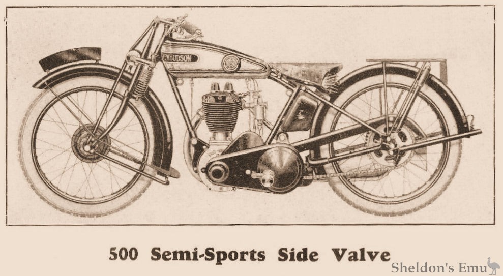 New Hudson 1929 500cc Model 82
