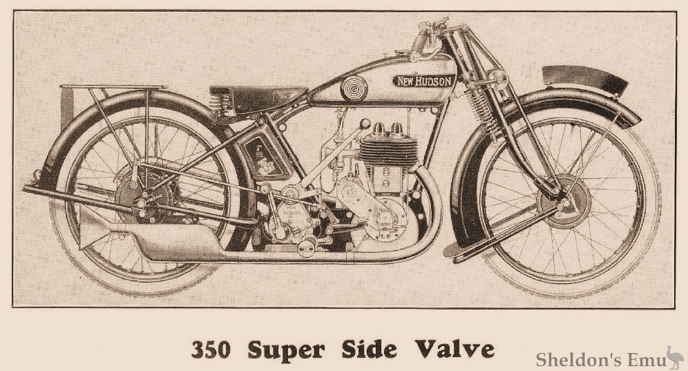New Hudson 1929 Model 83 350cc SV