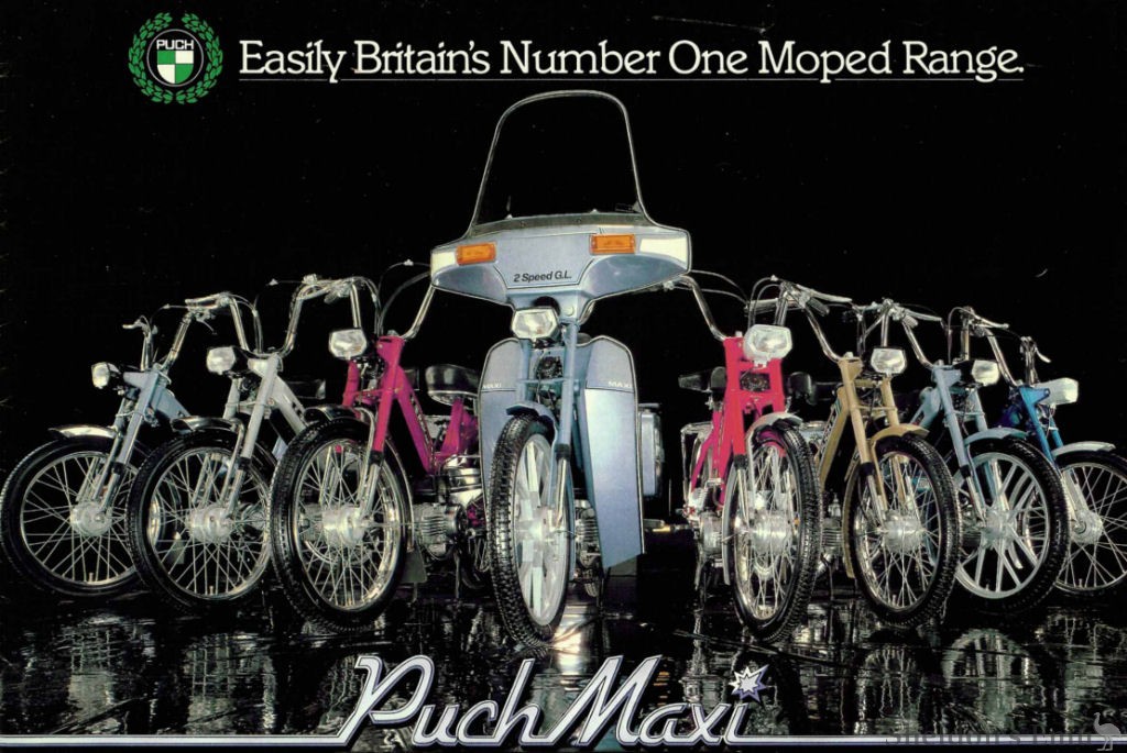 Puch Maxi 1980 Range