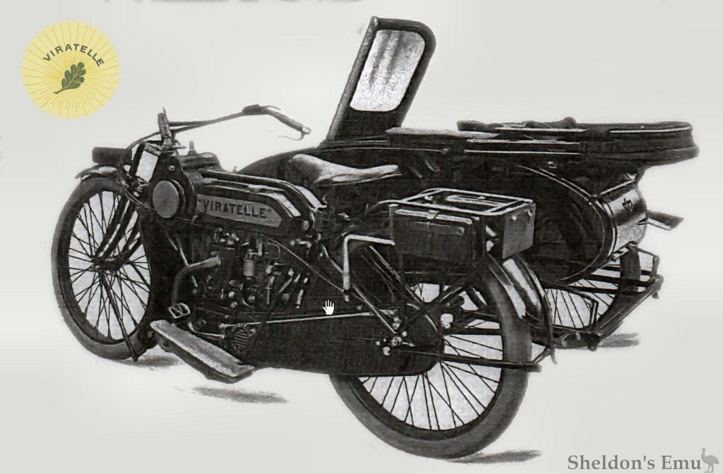 Viratelle 1921 Sidecar Combination