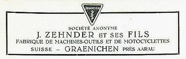 Zehnder Letterhead